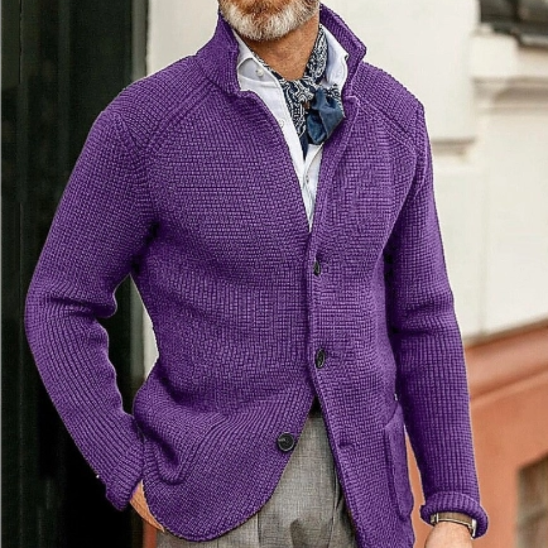 Herren Warme Strickjacke | Strick