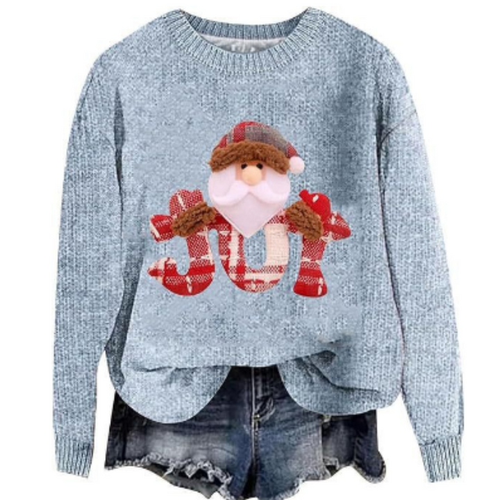 Damen Weihnachten Pullover | Rundhalsausschnitt