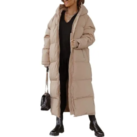 Damen Winterjacke | Lange Daunen