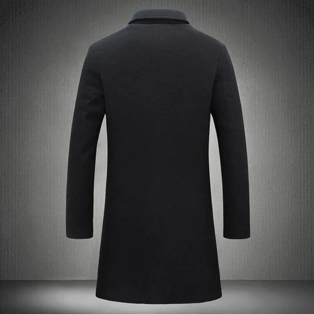 Herren Langer Trench Mantel | Elegante
