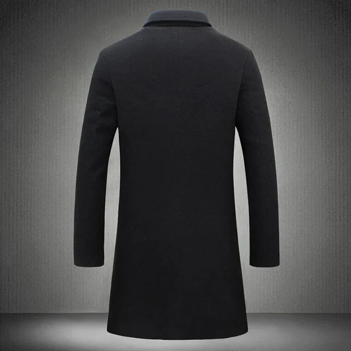 Herren Langer Trench Mantel | Elegante