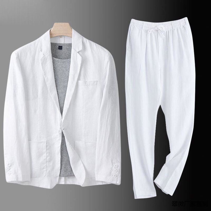 Herren Lässig 2-Teiliges Hochzeitsgast Anzug Set | Leichtes