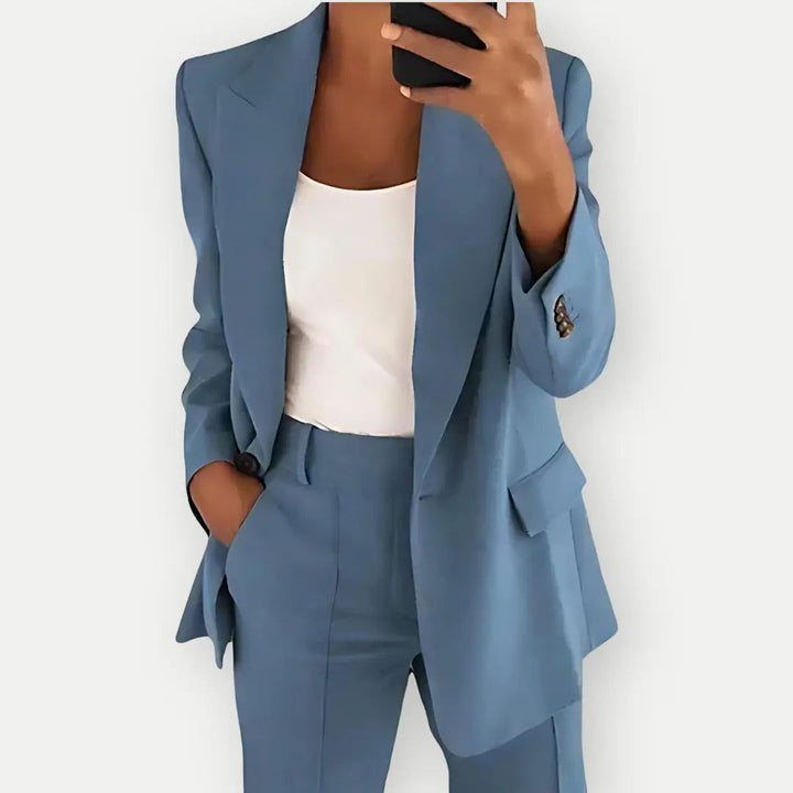 Damen Elegante Business 2-teiliges Anzug-Set | Stilvoll
