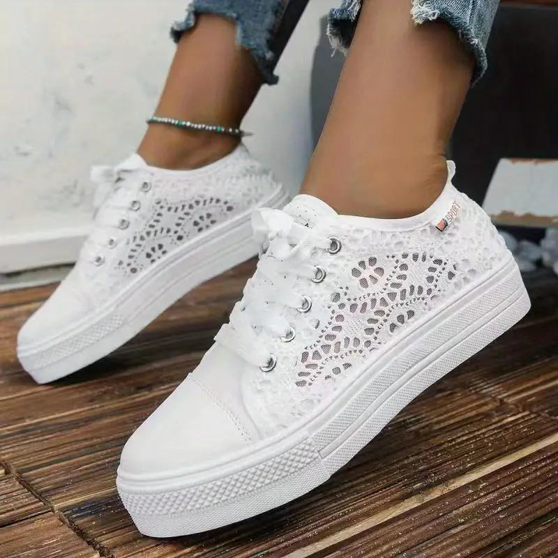 Bequeme Damenschuhe Mit Schnürung | Sommer