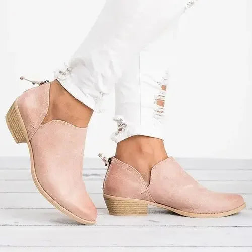 Damen Knöchelhohe Stiefel | Schlupf