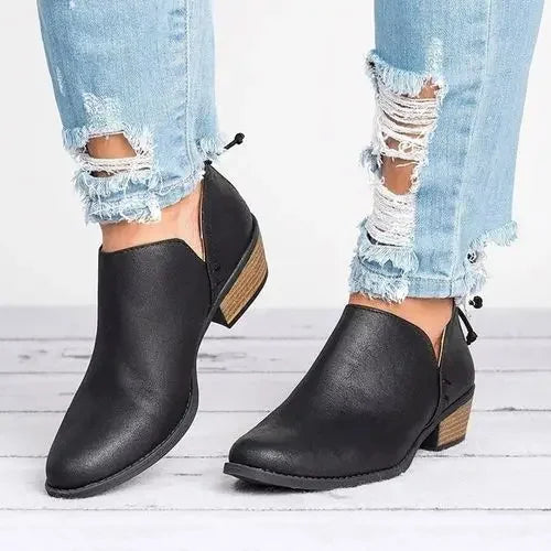 Damen Knöchelhohe Stiefel | Schlupf