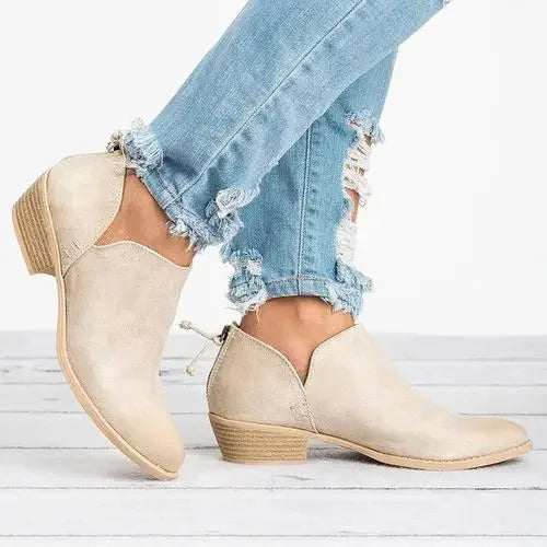 Damen Knöchelhohe Stiefel | Schlupf