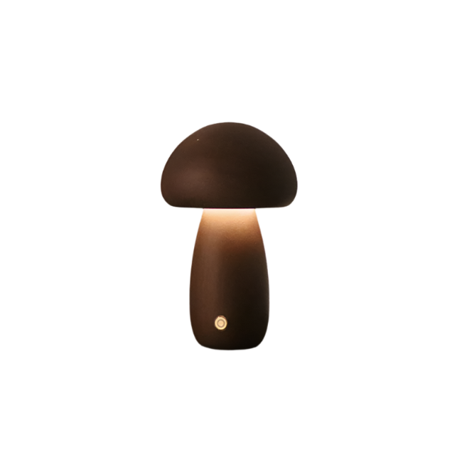 WoodGlow Pilzförmige LED-Lampe – Bringt natürliche Schönheit und sanftes Licht in jeden Raum.