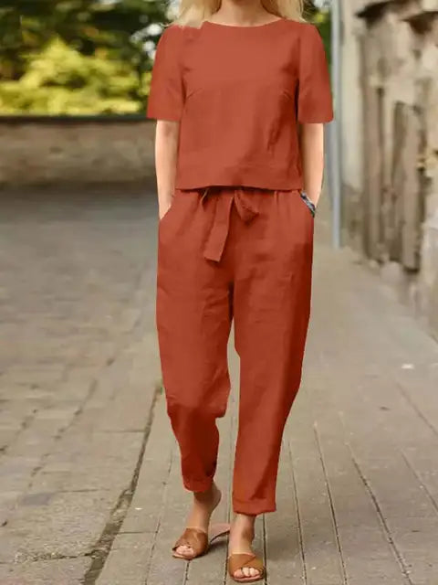 Zweiteiliges Set für Damen | Lässig