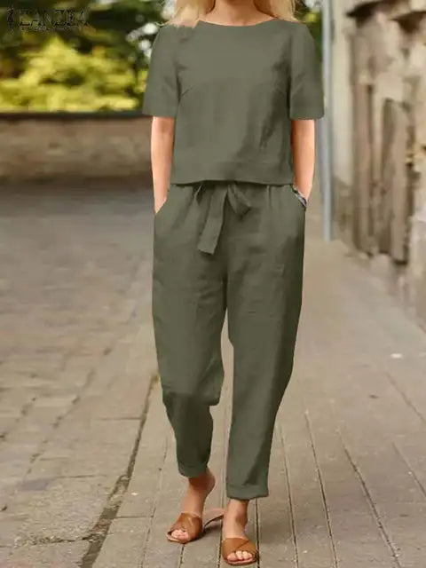 Zweiteiliges Set für Damen | Lässig