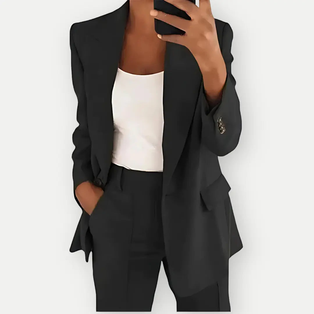 Damen Elegante Business 2-teiliges Anzug-Set | Stilvoll
