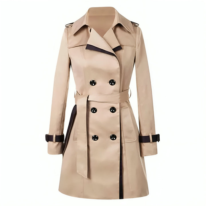 Damen Lässig Trenchcoat | Gürtel