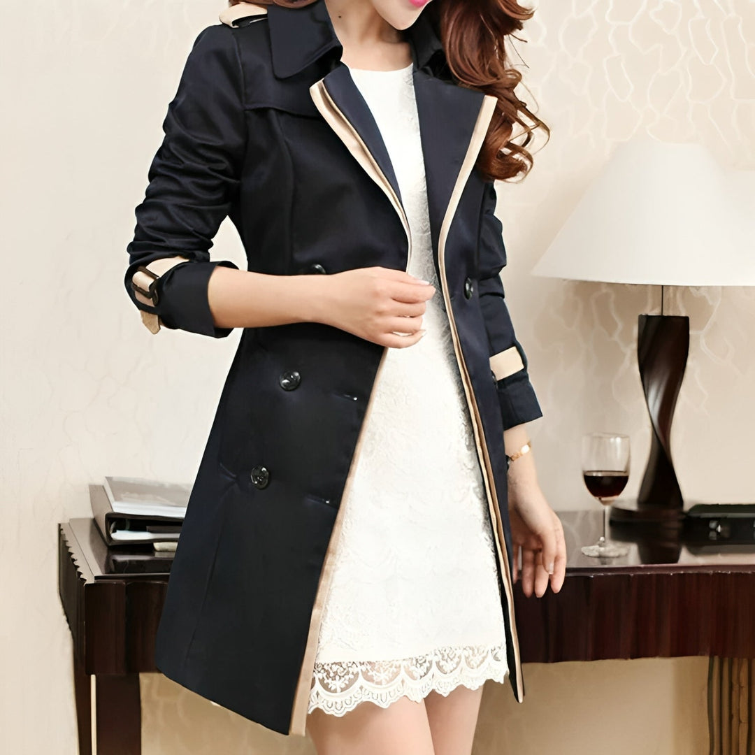 Damen Lässig Trenchcoat | Gürtel