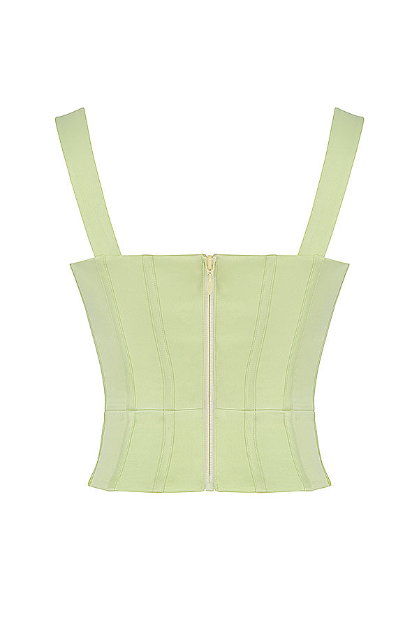 Damen Elegantes Korsett Oberteil | Ärmellose