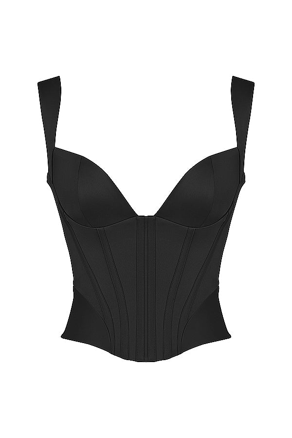 Damen Elegantes Korsett Oberteil | Ärmellose