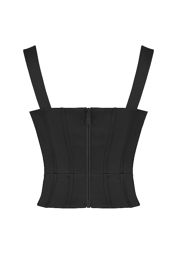Damen Elegantes Korsett Oberteil | Ärmellose