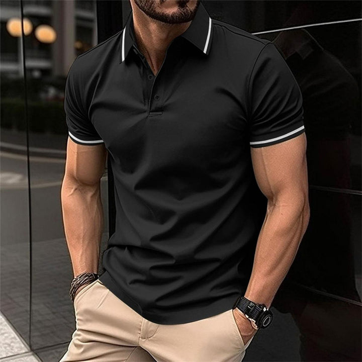 Herren Schlanke Passform Polo | Kurzärmelig