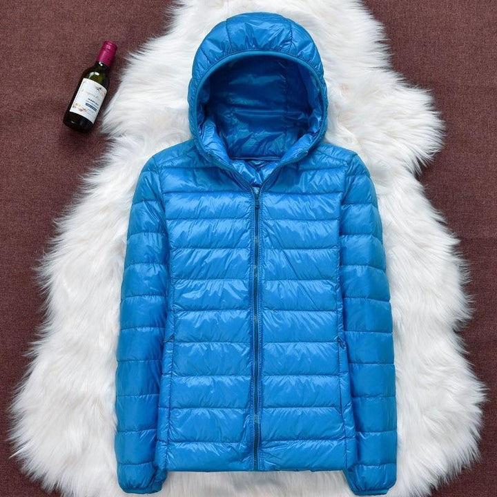 Verpackbar Daunenjacke Damen | Puffer