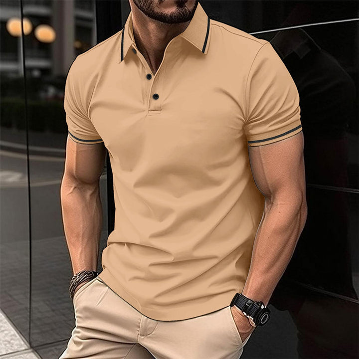 Herren Schlanke Passform Polo | Kurzärmelig