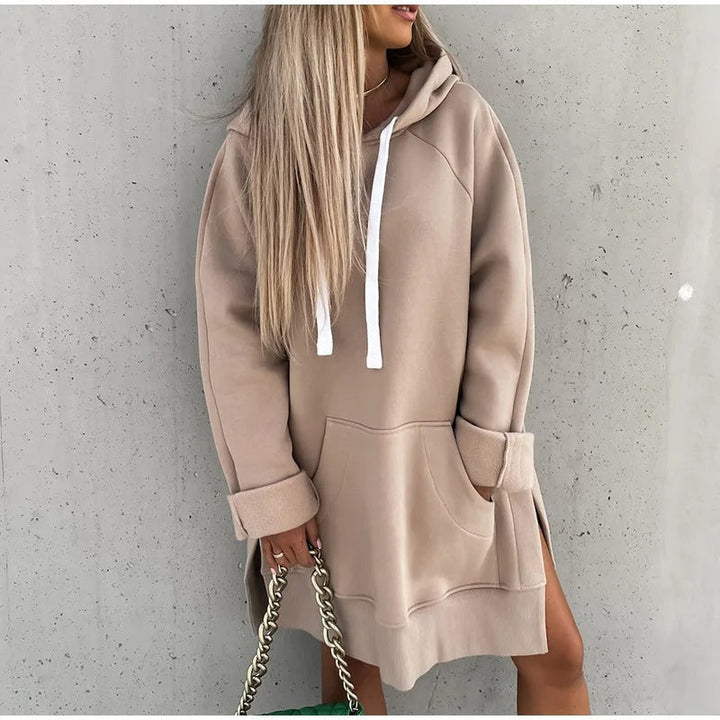 Damen Übergröße Kapuzenpulli | Lässig