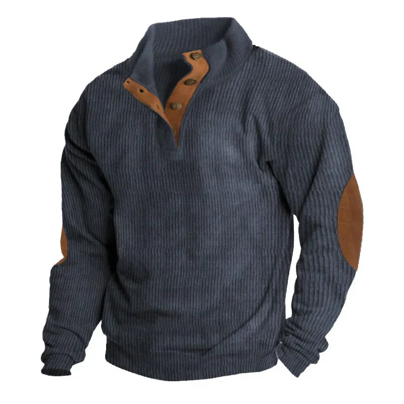 Herren-Pullover im Weinlese-Stil | Strick