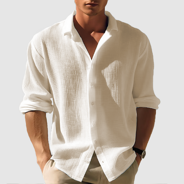 Stylisches Sommerhemd Für Herren | Langarm