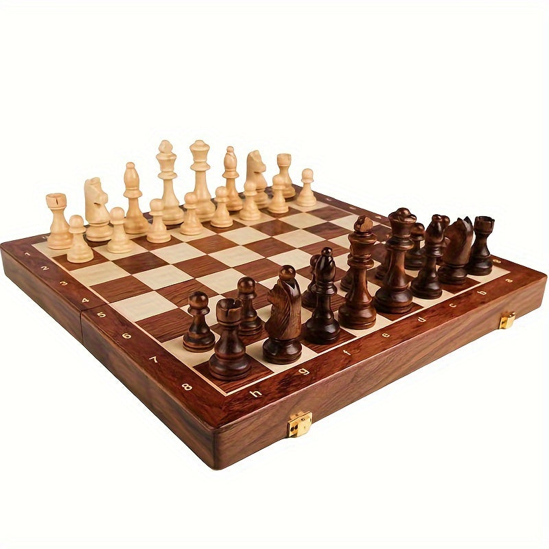 Schachset ChessCraft mit praktischer Box für sicheren Transport und Aufbewahrung.
