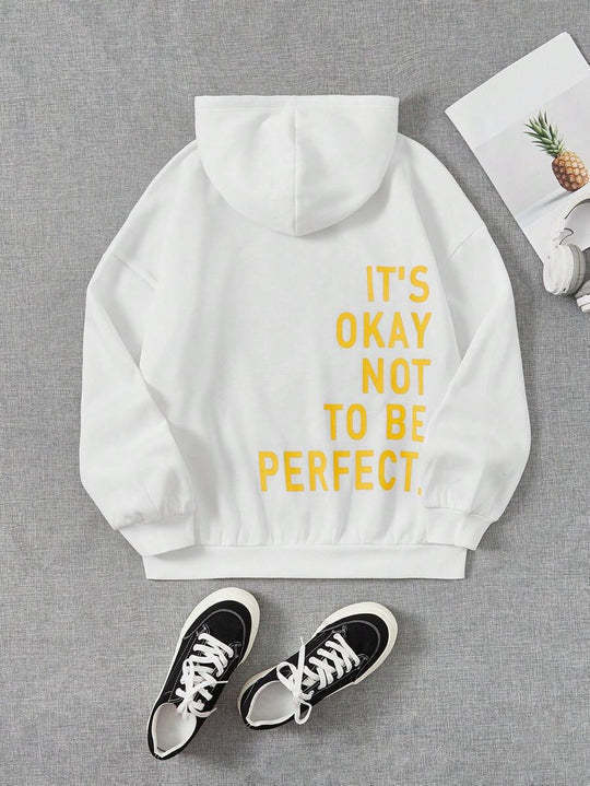 Damen Bedruckter Kapuzenpulli | Langarm