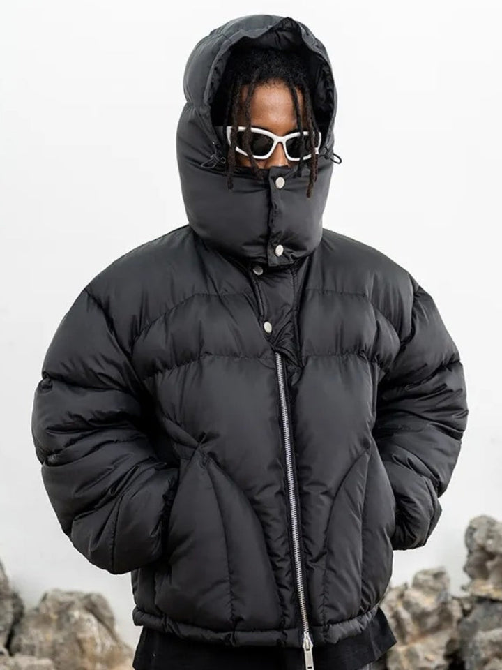 Warme Kapuzenjacke für Herren | Puffer