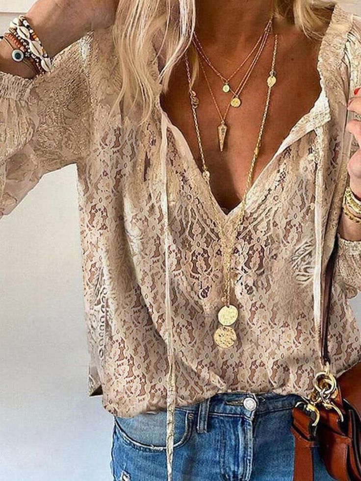 Damen Boho Bluse | Sommer