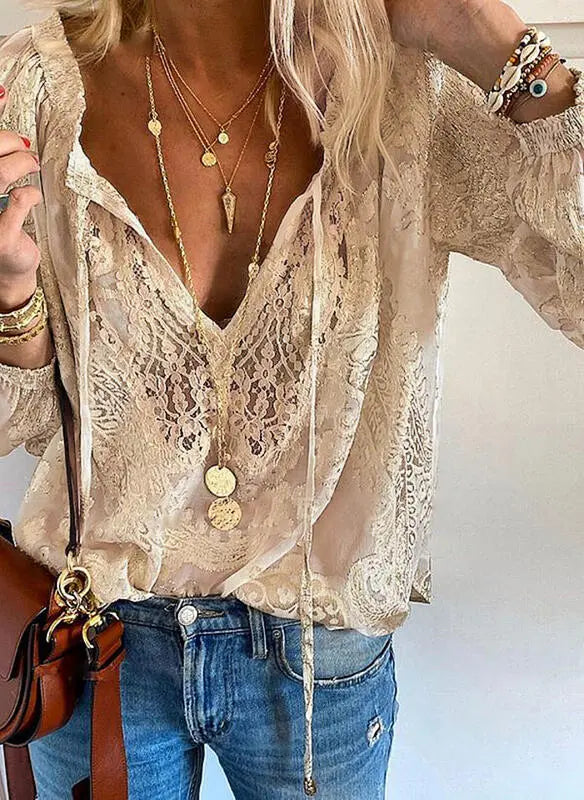 Damen Boho Bluse | Sommer