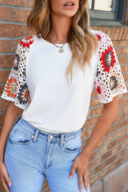 Kurzarm Sommertop Für Damen | Häkeln
