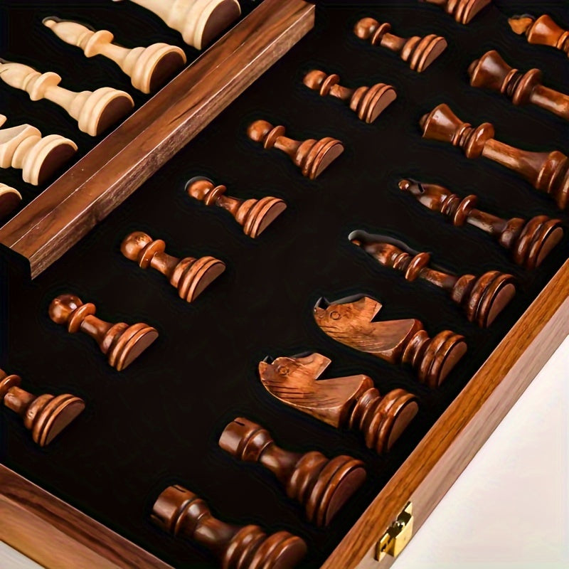 ChessCraft Schachset, ideal für Schachfreunde und stilvolle Geschenkideen.