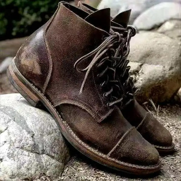 Herren Schnürschuh Stiefel | Klassisch