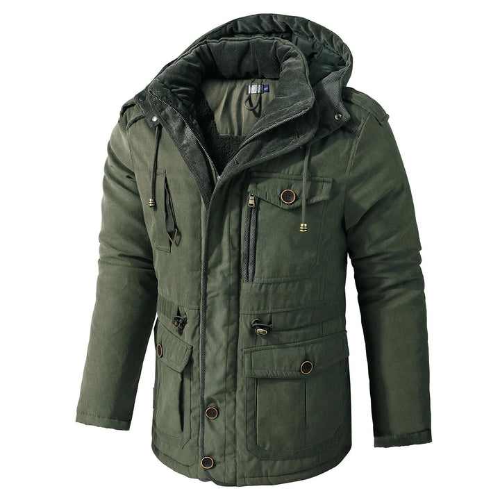 Herren Mehrfach-Tasche Jacke | Warme