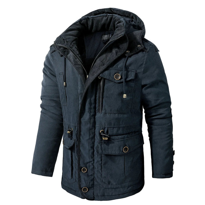 Herren Mehrfach-Tasche Jacke | Warme