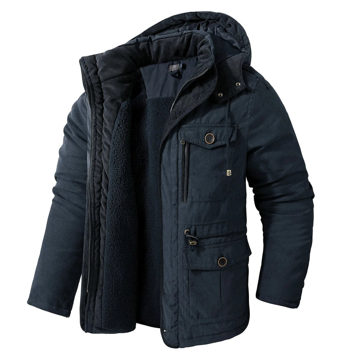 Herren Mehrfach-Tasche Jacke | Warme