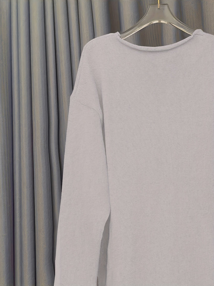 Damen V-Ausschnitt Pullover | Übergröße