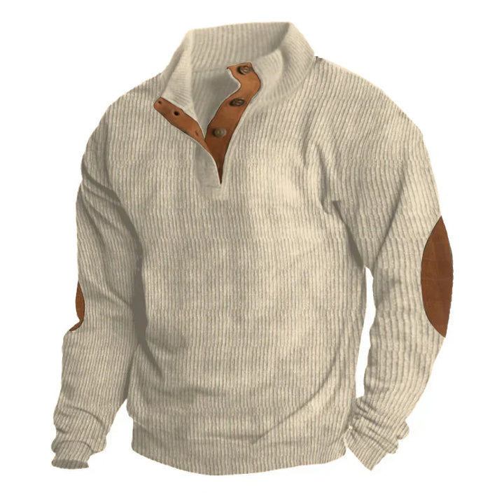 Herren-Pullover im Weinlese-Stil | Strick
