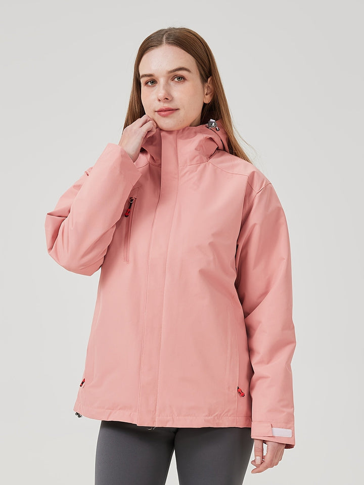 Lang Skijacke Damen | Reißverschluss