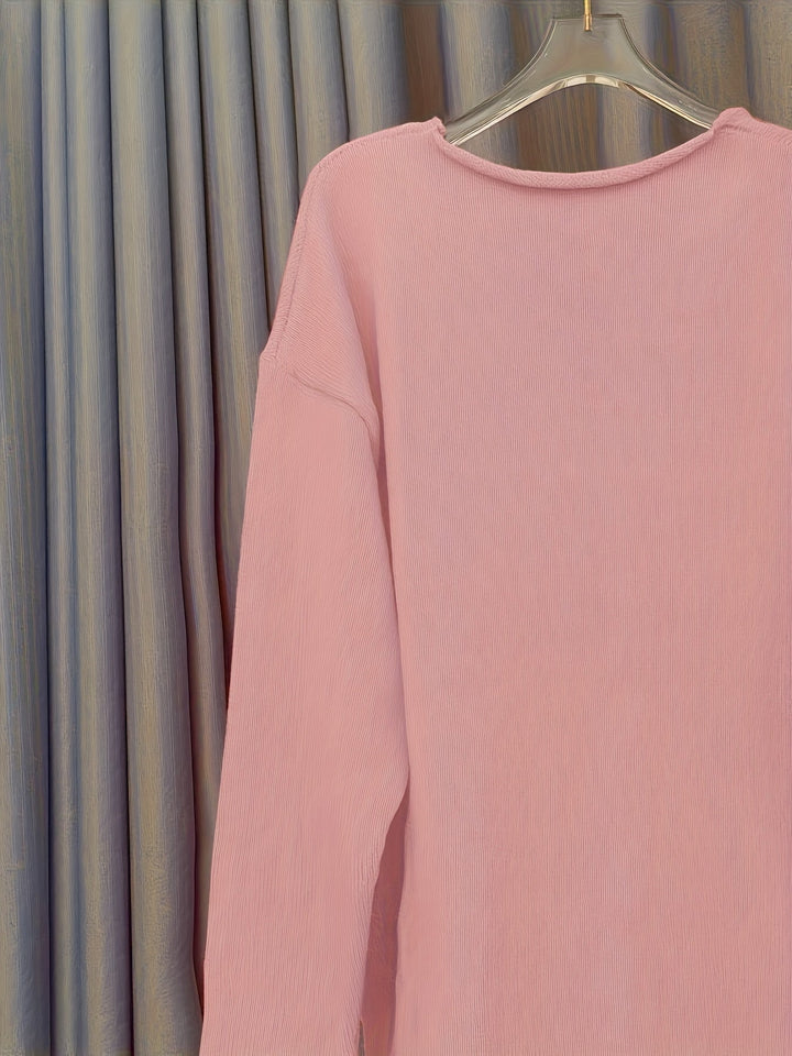 Damen V-Ausschnitt Pullover | Übergröße