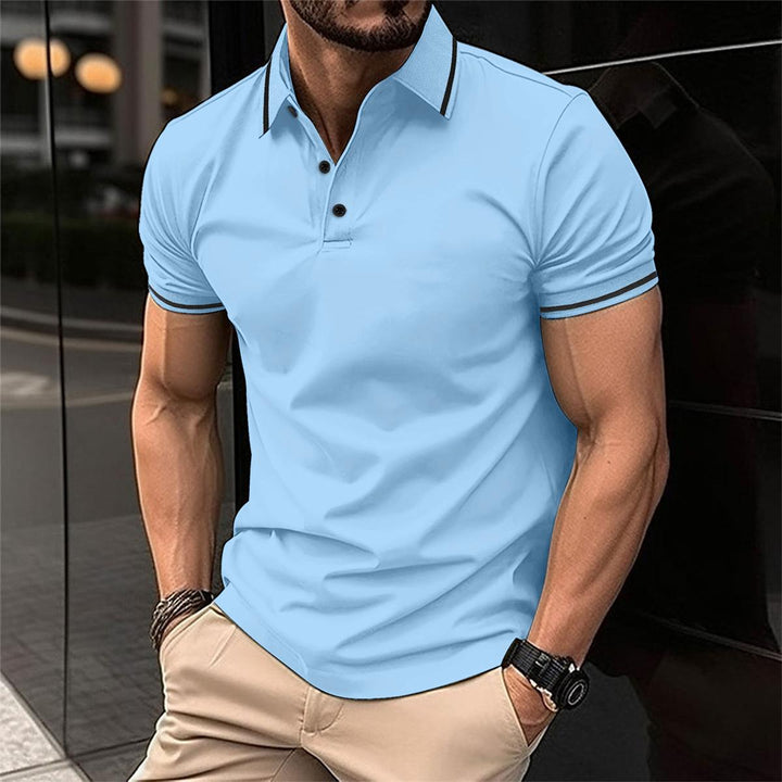 Herren Schlanke Passform Polo | Kurzärmelig