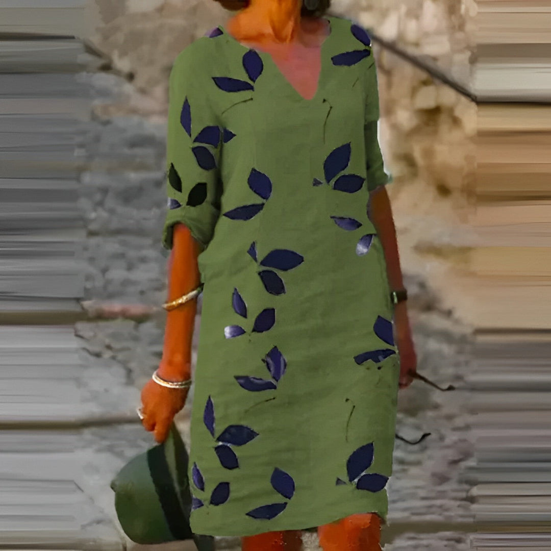 Bedrucktes Sommerkleid für Damen | Mini