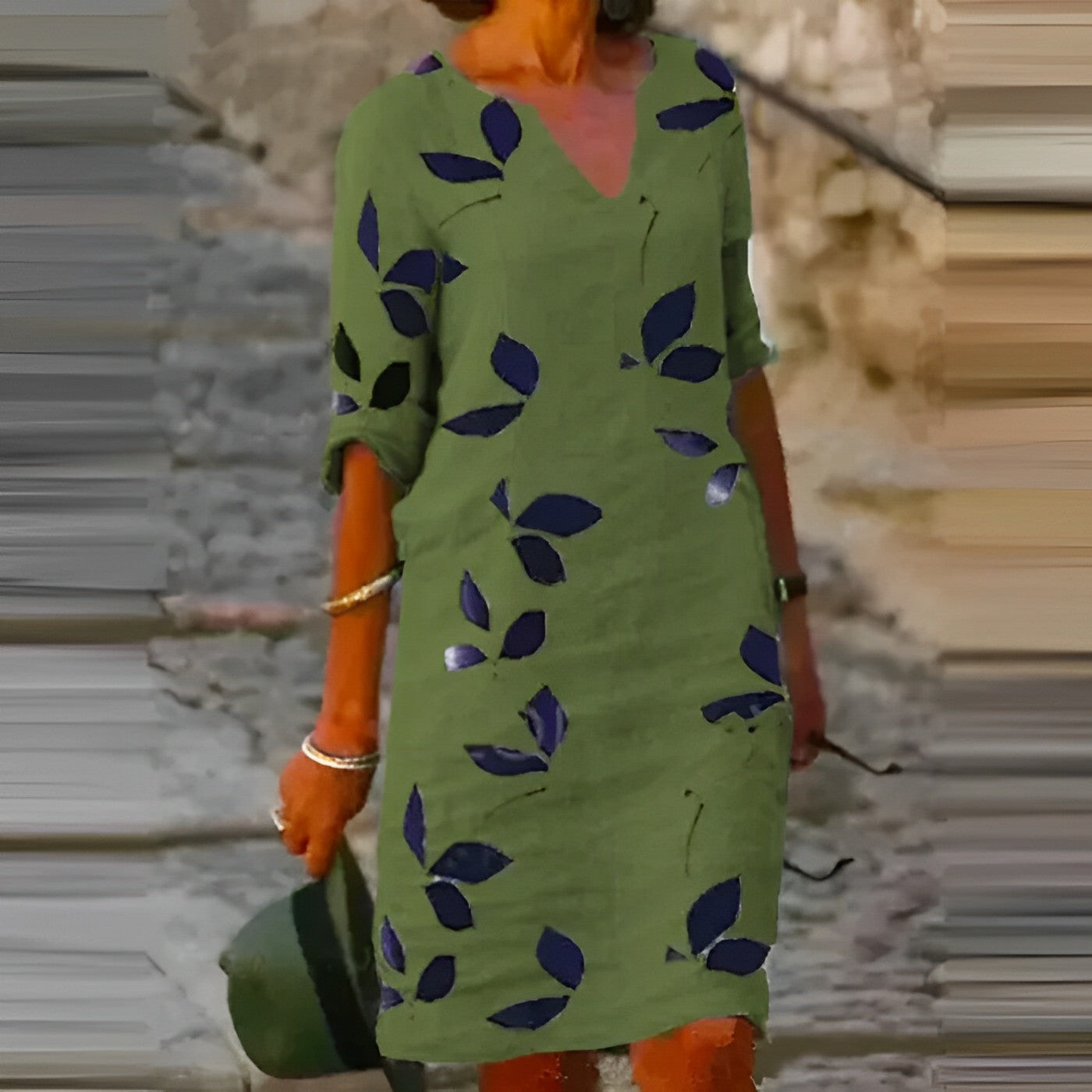 Bedrucktes Sommerkleid für Damen | Mini