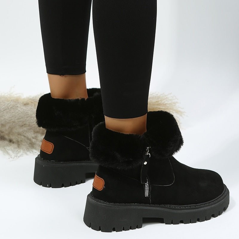 Plattform Winterstiefel Damen | Stilvoll