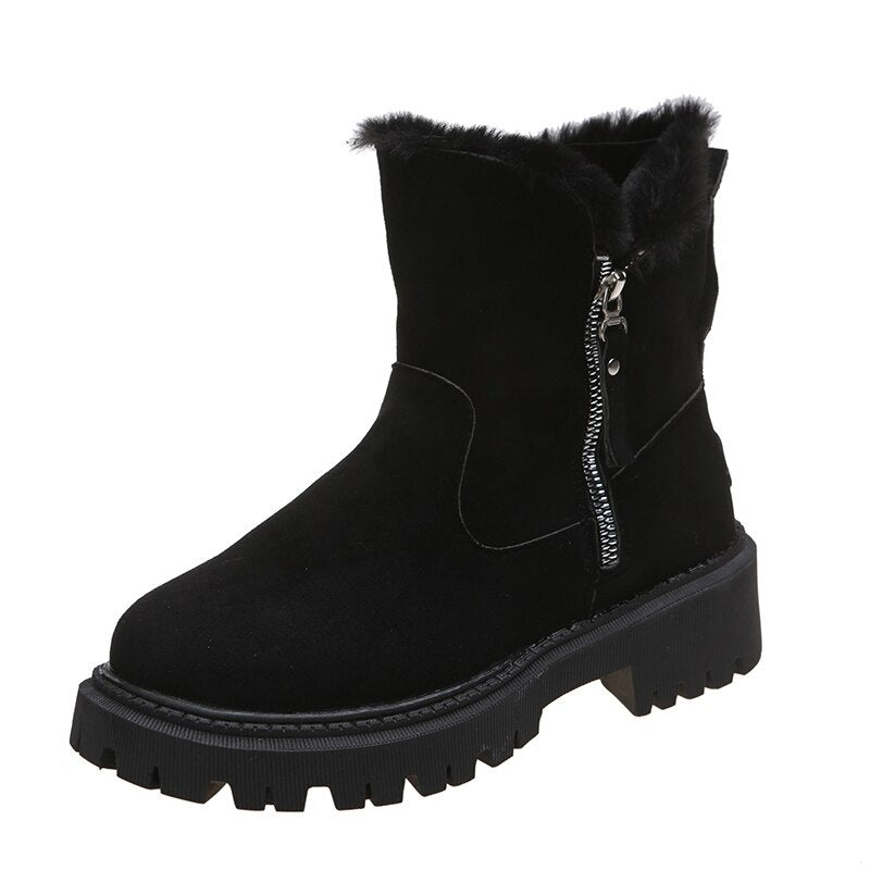 Plattform Winterstiefel Damen | Stilvoll