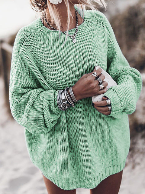 Damen Strick Pullover in Übergröße | Warme