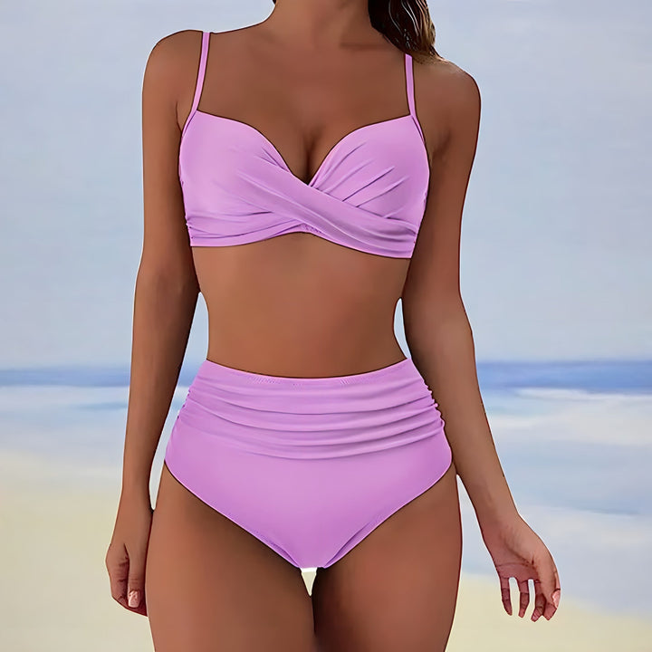 Damen Sommer Bikini Set | Hohe Taille