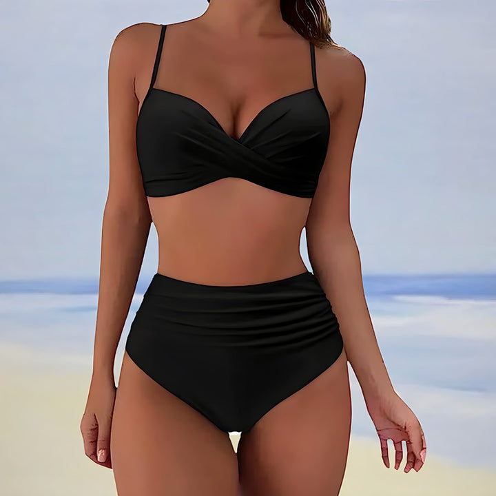 Damen Sommer Bikini Set | Hohe Taille