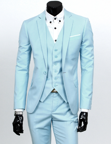 Herren 3-Teilig Hochzeitsgast Anzug | Mit Business-Blazer